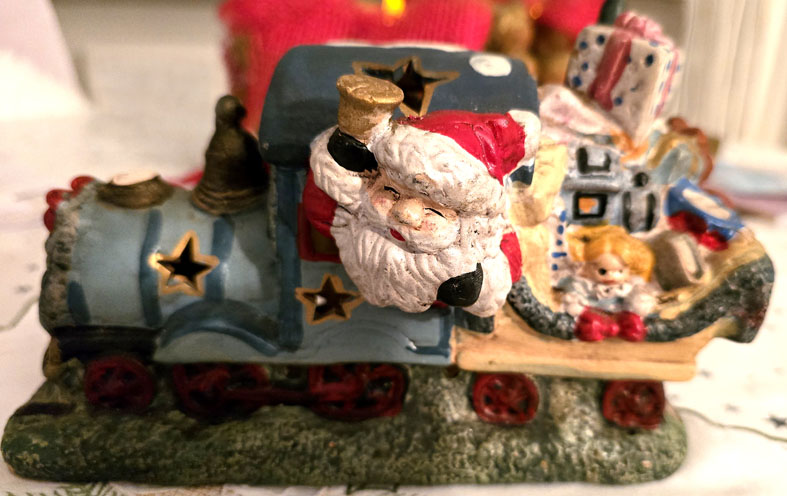 Weihnachtslokomotive